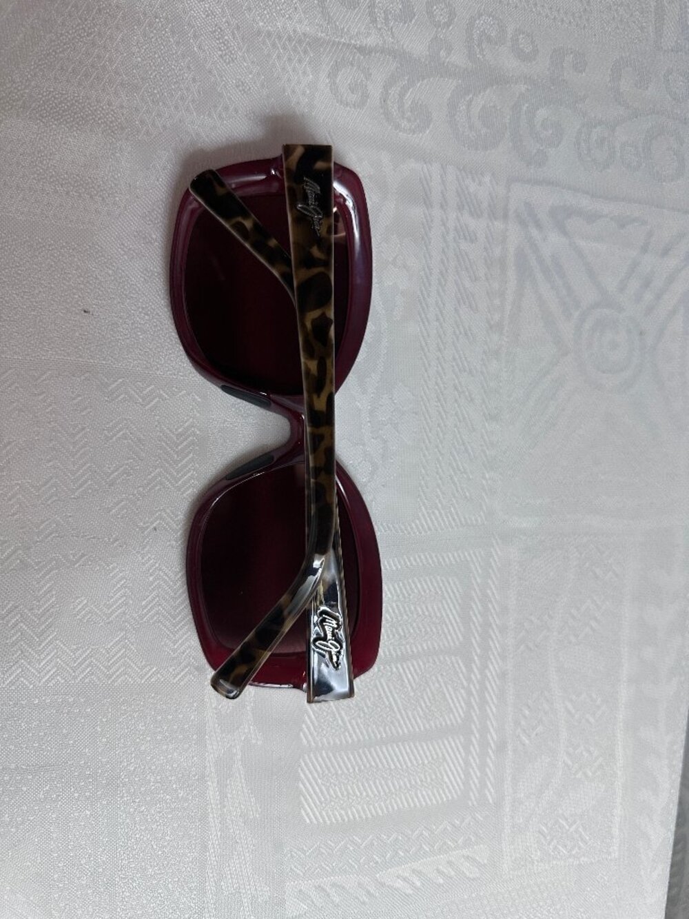 Maui Jim Orchid in Tortoise with Raspberry - Picture 2 of 14